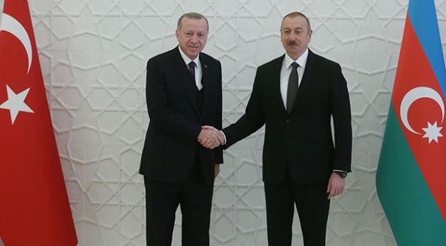 Cumhurbaşkanı Erdoğan: Türk Milleti imkanlarıyla Azerbaycanlı kardeşlerinin yanında
