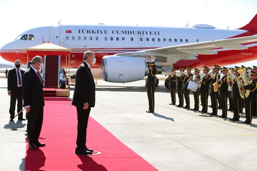 Cumhurbaşkanı Recep Tayyip Erdoğan KKTC’de