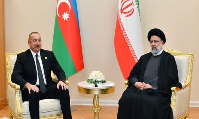 İlham Aliyev, İran Cumhurbaşkanı Seyid İbrahim Raisi ile görüştü