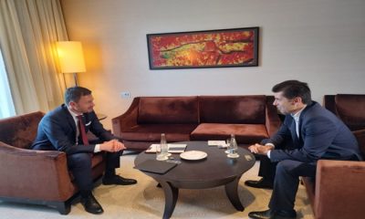 Министър-председателят Кирил Петков се срещна със словашкия премиер Едуард Хегер