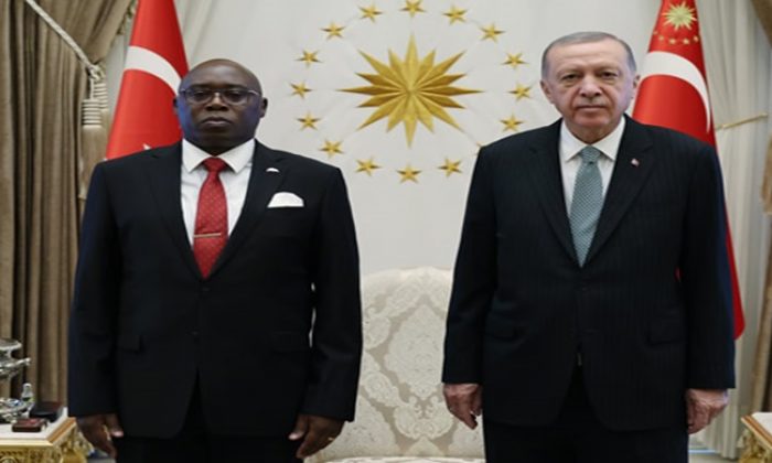 Kenya büyükelçisinden güven mektubu