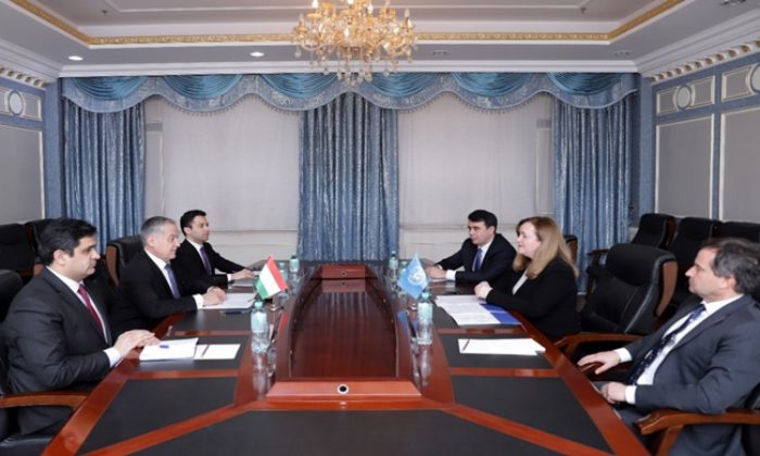 Meeting of the Minister of Foreign Affairs with the Special Representative of the UN Secretary-General for Central Asia