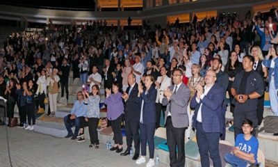 Cumhurbaşkanı Ersin Tatar, Antakya Medeniyetler Korosu konserini izledi