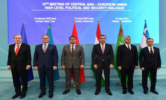 Participation of the Deputy Minister in the Political and Security Dialogue between the European Union and Central Asia