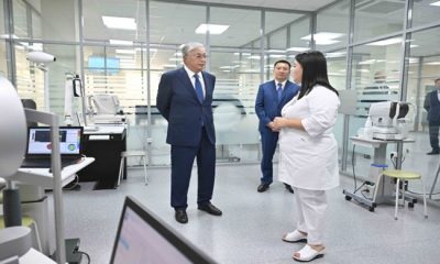Kassym-Jomart Tokayev, ASTANA VISION PAVLODAR kliniğini ziyaret etti