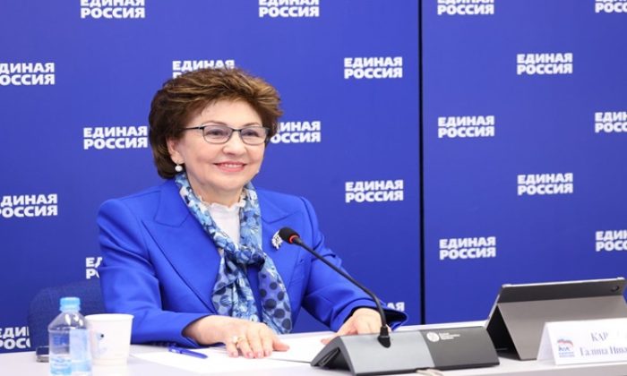 Galina Karelova: “Eski Nesil” parti projesinin yardımıyla ülkede etkili bir aktif uzun ömür sistemi oluşturuluyor