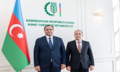 Meeting of the Ambassador with the Minister of Agriculture of Azerbaijan