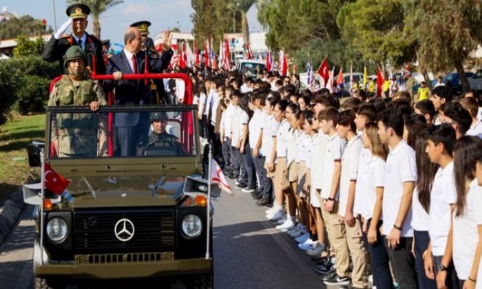 “KKTC Devleti, bizlerin bağımsızlığının, özgürlüğünün, hürriyetinin hiç sönmeyecek bir meşalesi olarak geleceğe taşınacak”