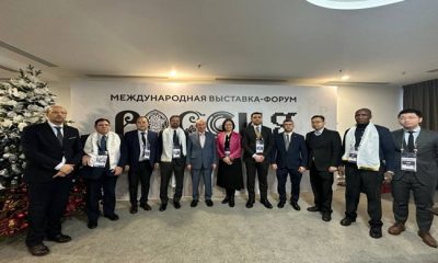 “Birleşik Rusya”, dost ülkelerin büyükelçileri için Moskova’daki “Rusya” sergisine gezi düzenledi