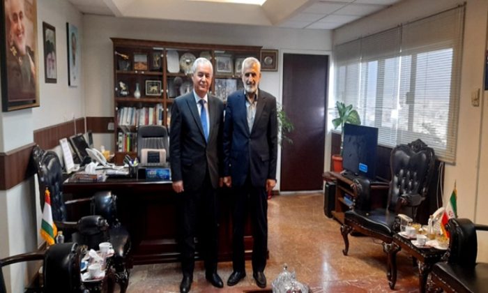 Büyükelçinin İran İçişleri Bakan Yardımcısı ile görüşmesi