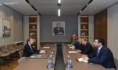 Bakan Jeyhun Bayramov’un Cezayir Demokratik Halk Cumhuriyeti’nin ülkemiz Olağanüstü ve Tam Yetkili Büyükelçisi Abdelvahab Osman ile görüşmesine ilişkin basın açıklaması