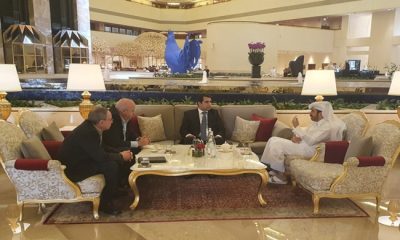 Büyükelçinin Katar şirketlerinin başkanlarıyla görüşmeleri